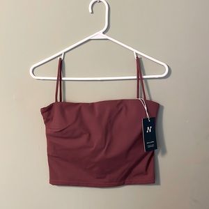 NWT HALARA Cropped Work Out Tank Top